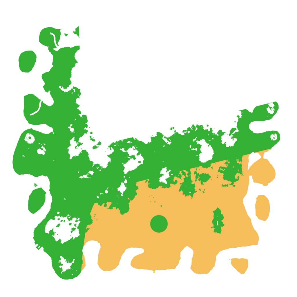 Biome Rust Map: Procedural Map, Size: 4504, Seed: 1