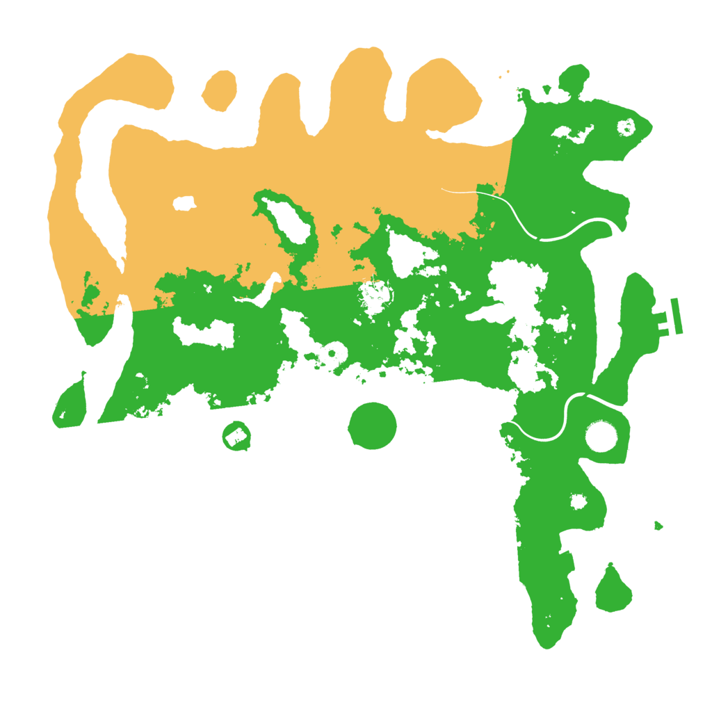 Biome Rust Map: Procedural Map, Size: 4000, Seed: 54820210