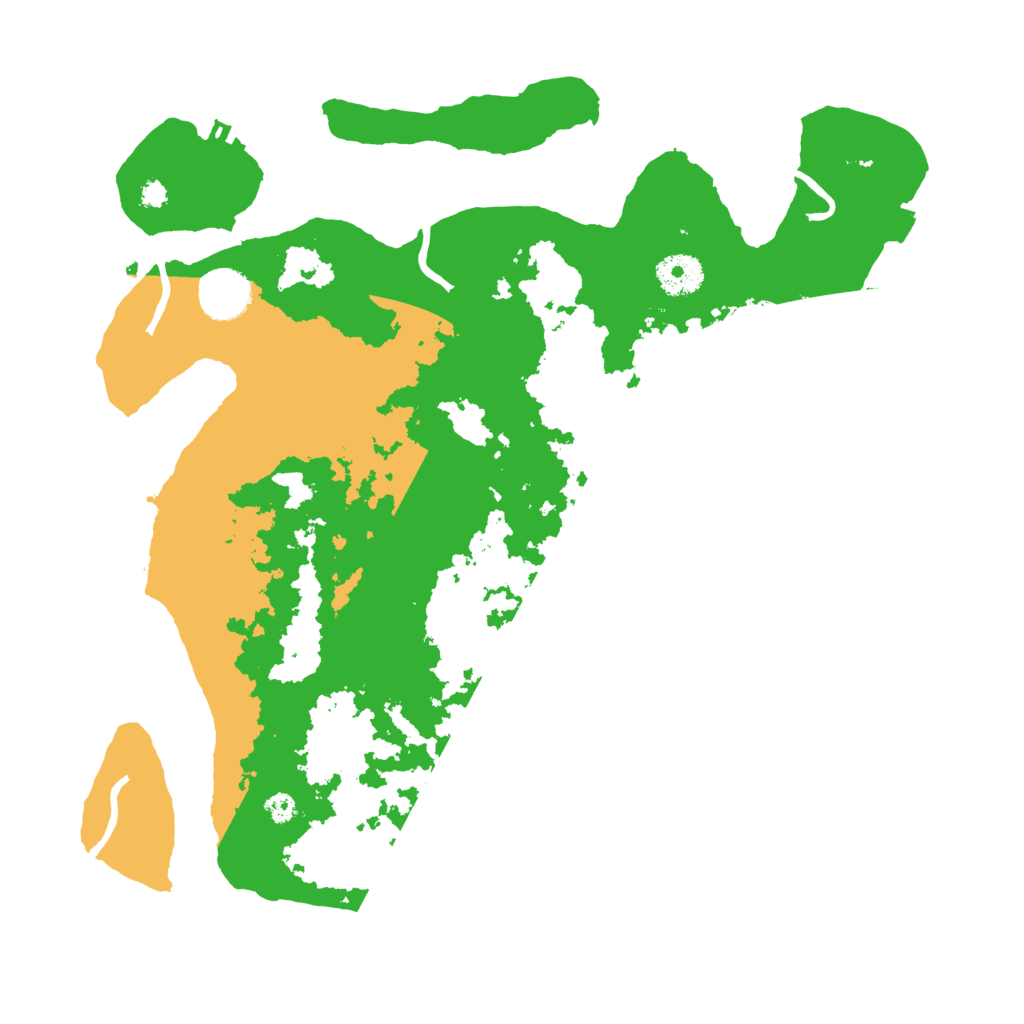 Biome Rust Map: Procedural Map, Size: 3500, Seed: 1559264992