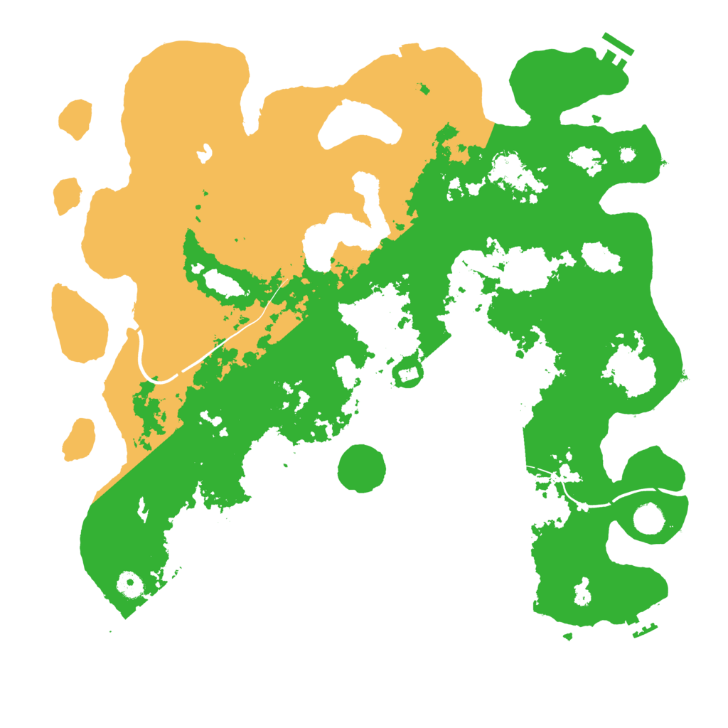 Biome Rust Map: Procedural Map, Size: 4250, Seed: 1685150486