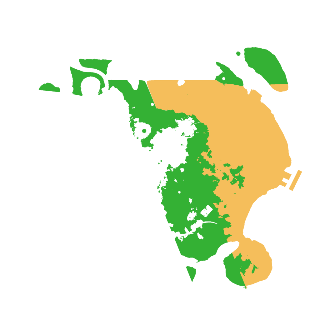 Biome Rust Map: Procedural Map, Size: 3000, Seed: 1532174810