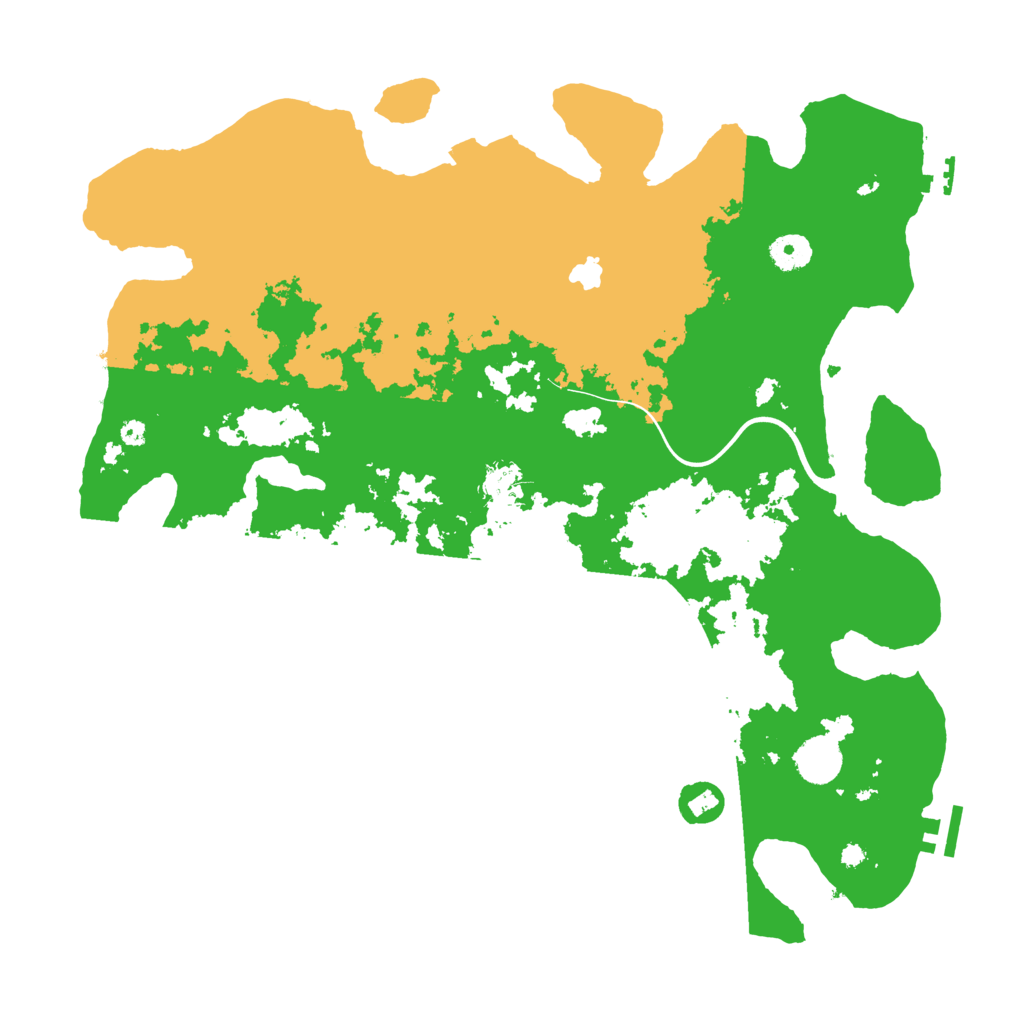 Biome Rust Map: Procedural Map, Size: 4000, Seed: 9854651