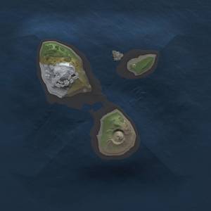 Thumbnail Rust Map: Procedural Map, Size: 1000, Seed: 1448785144, 3 Monuments