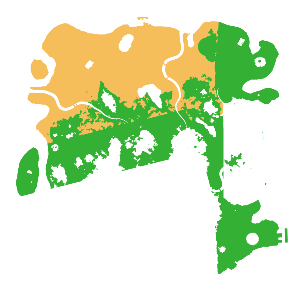 Biome Rust Map: Procedural Map, Size: 4250, Seed: 1842811737