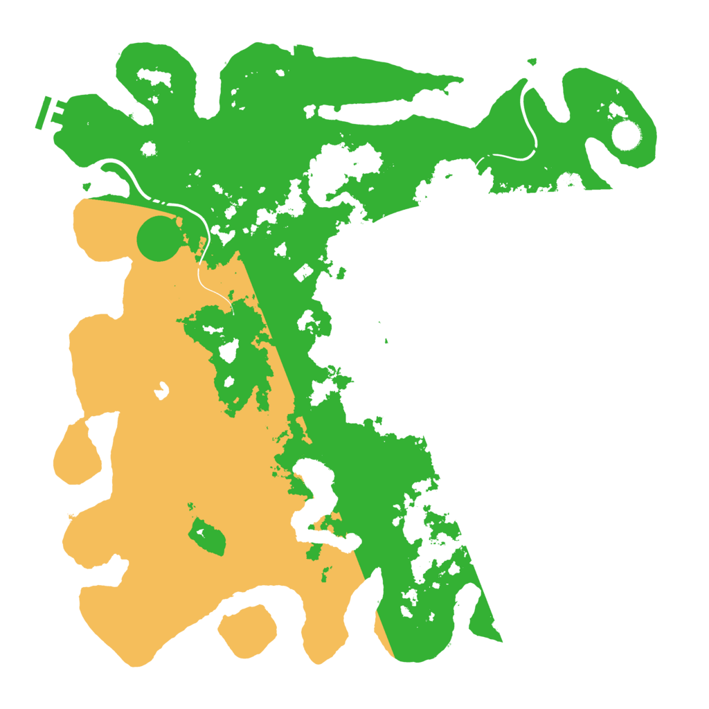 Biome Rust Map: Procedural Map, Size: 4250, Seed: 1827295762