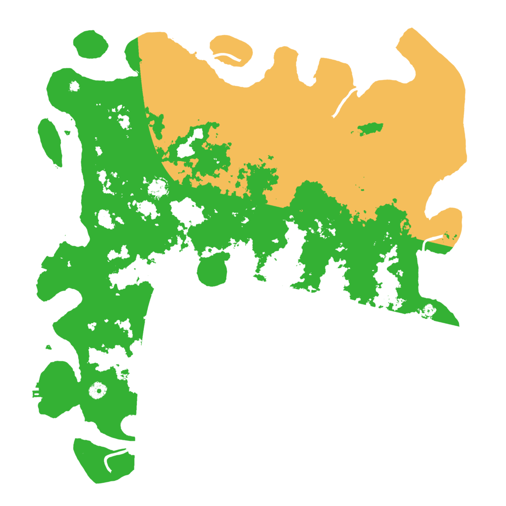 Biome Rust Map: Procedural Map, Size: 4500, Seed: 1638439501