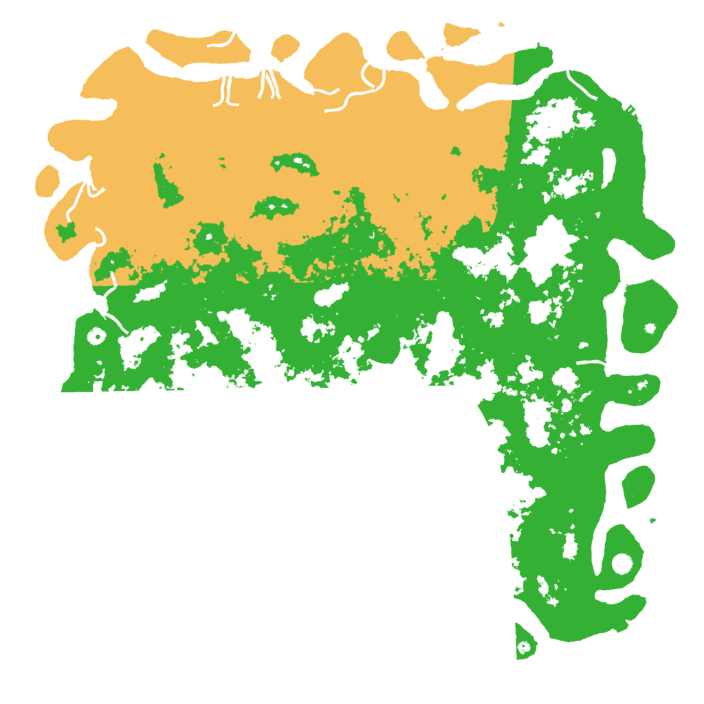 Biome Rust Map: Procedural Map, Size: 6000, Seed: 10052024