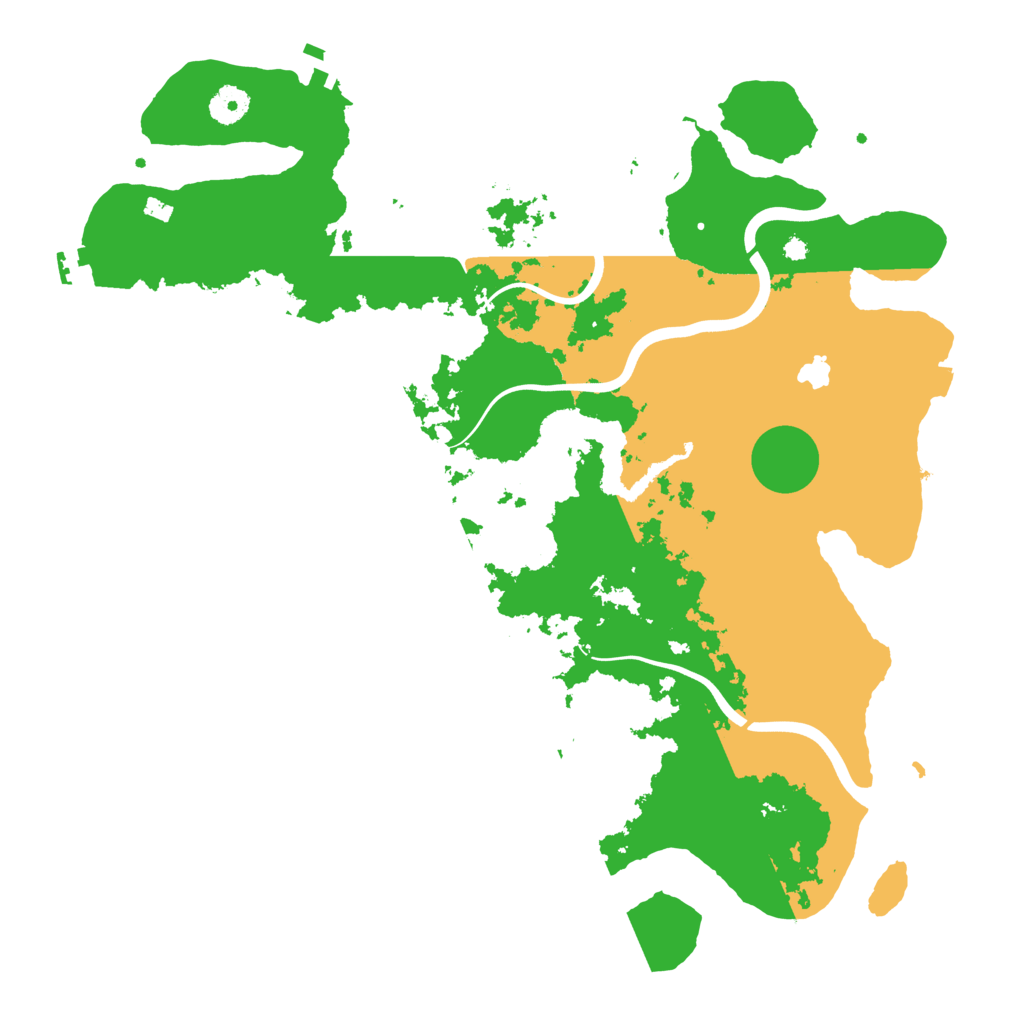 Biome Rust Map: Procedural Map, Size: 4000, Seed: 600237042