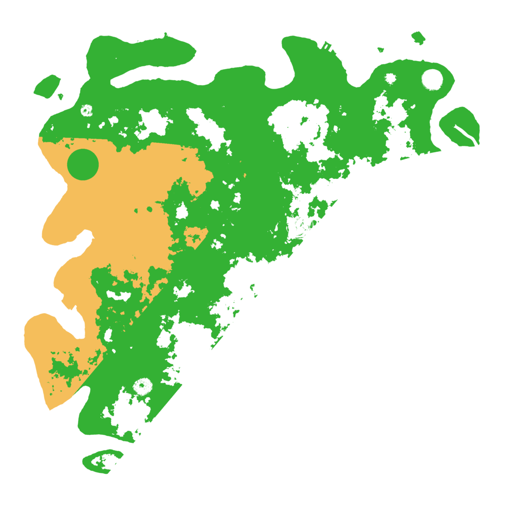 Biome Rust Map: Procedural Map, Size: 4300, Seed: 696956