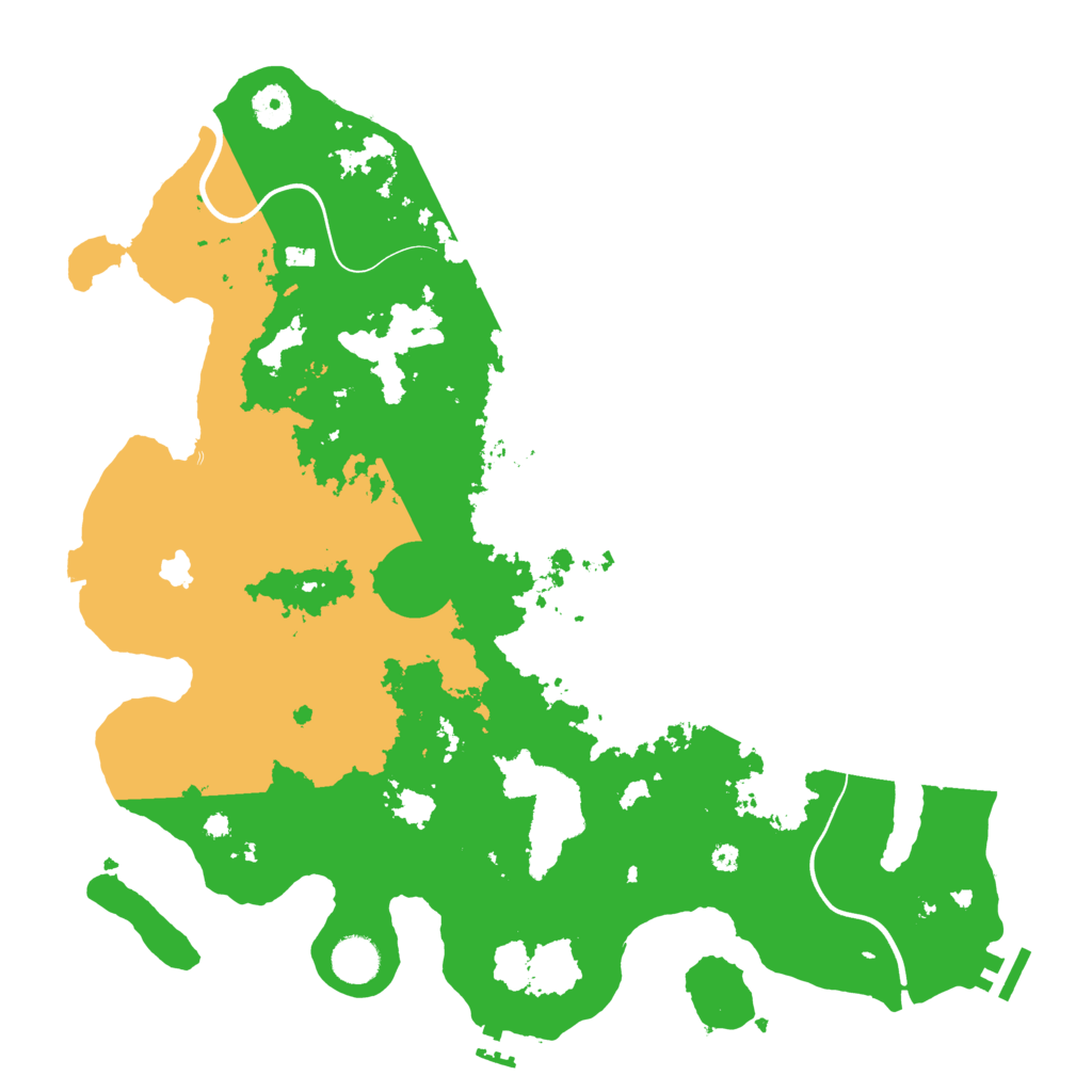 Biome Rust Map: Procedural Map, Size: 4000, Seed: 1872185016