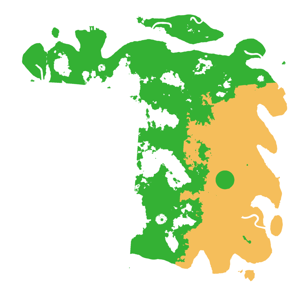 Biome Rust Map: Procedural Map, Size: 4300, Seed: 10835