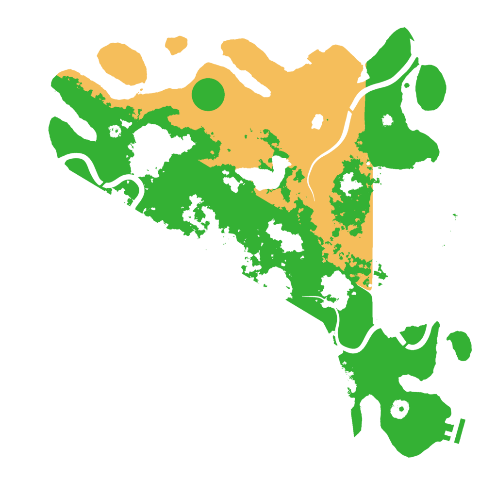 Biome Rust Map: Procedural Map, Size: 4000, Seed: 1422784713