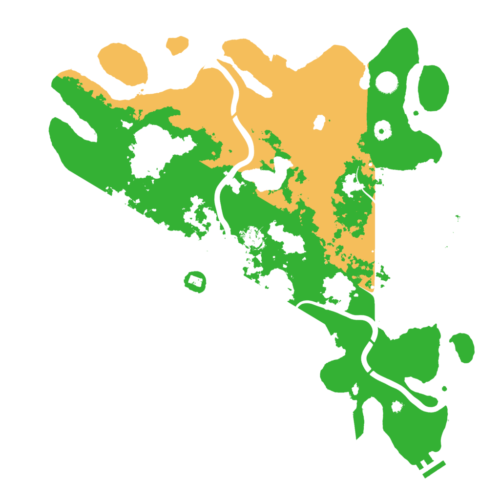 Biome Rust Map: Procedural Map, Size: 4000, Seed: 1422784713