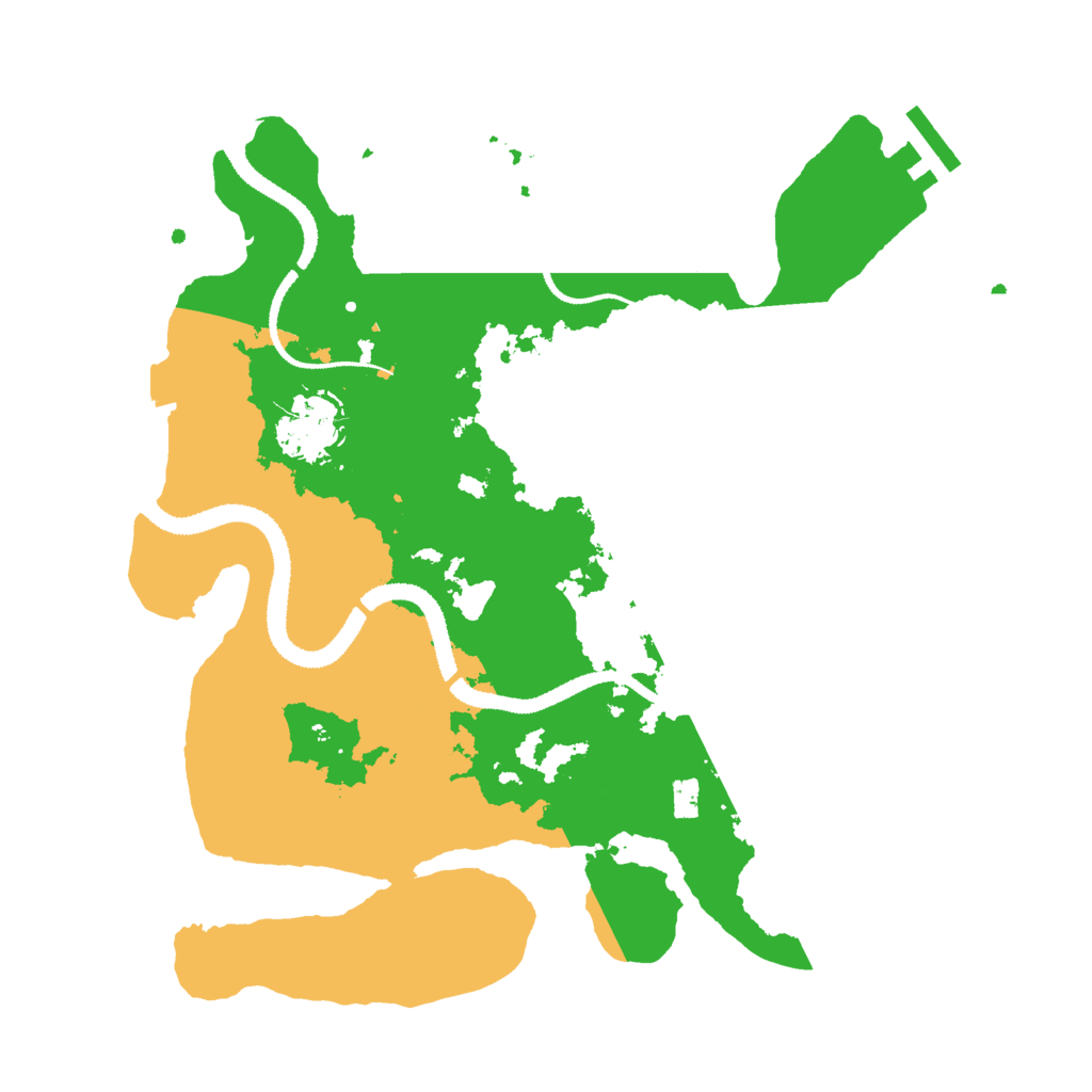 Biome Rust Map: Procedural Map, Size: 3000, Seed: 30944