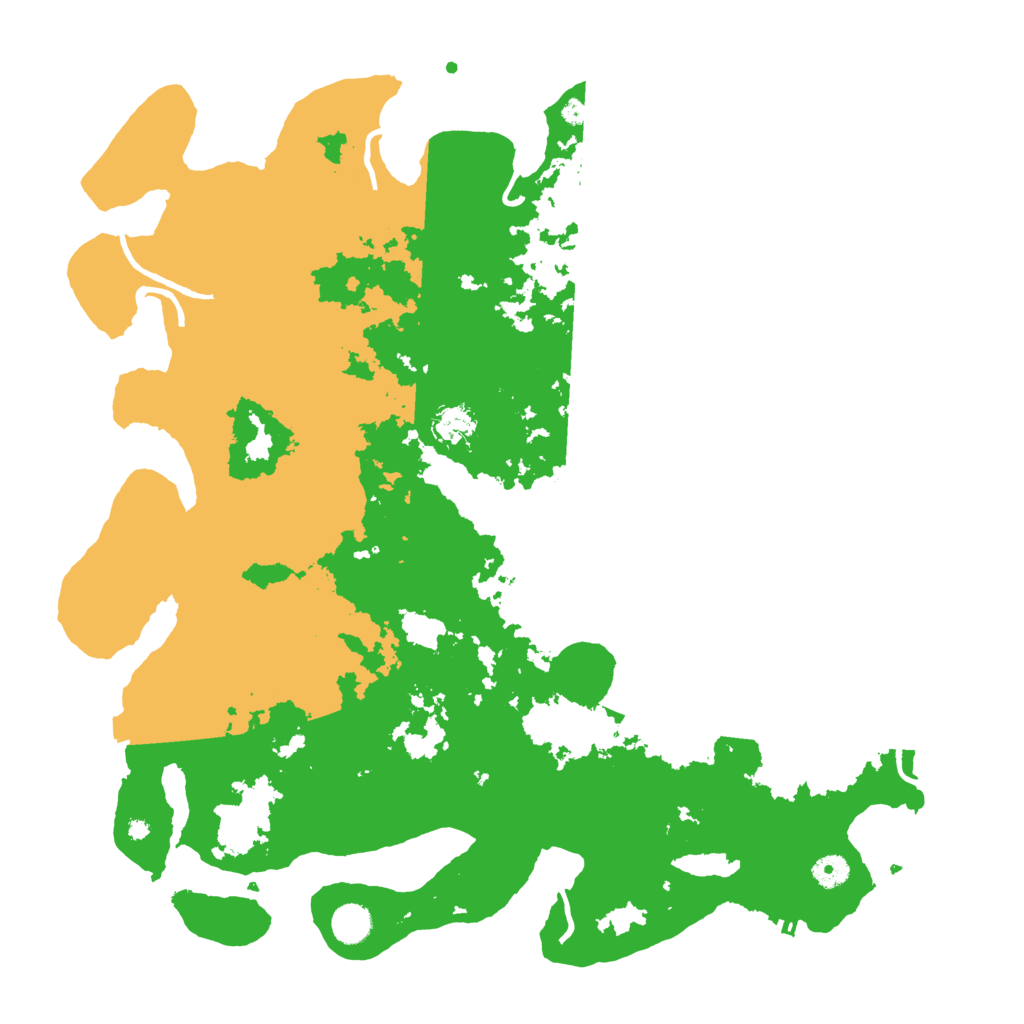 Biome Rust Map: Procedural Map, Size: 4500, Seed: 1213052456