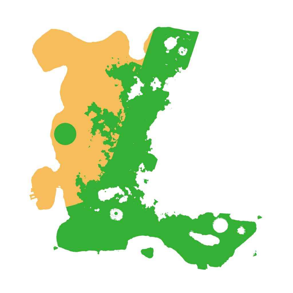 Biome Rust Map: Procedural Map, Size: 3500, Seed: 1715282656