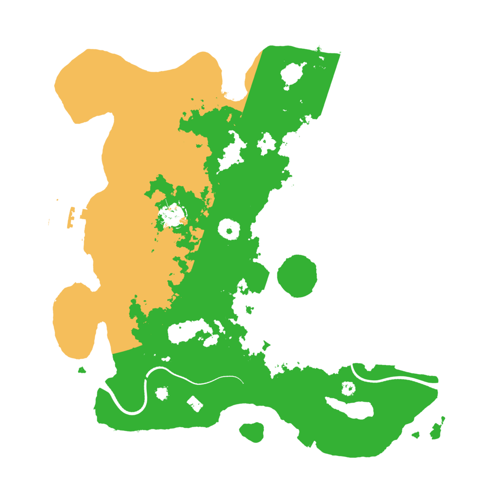 Biome Rust Map: Procedural Map, Size: 3500, Seed: 1715282656