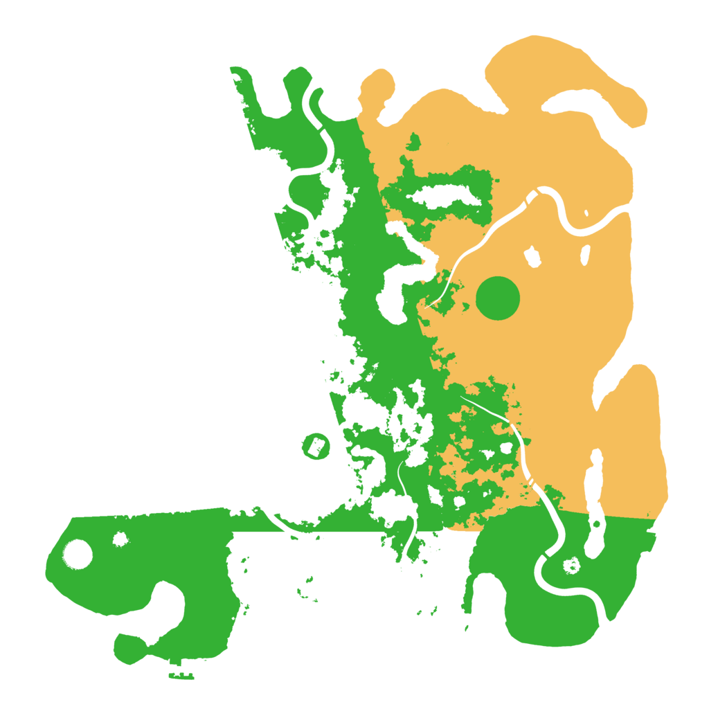 Biome Rust Map: Procedural Map, Size: 4250, Seed: 1514796701