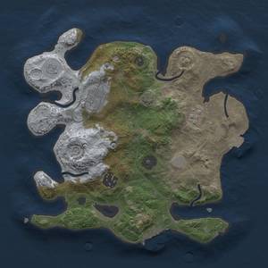 Thumbnail Rust Map: Procedural Map, Size: 2693, Seed: 42042069, 10 Monuments