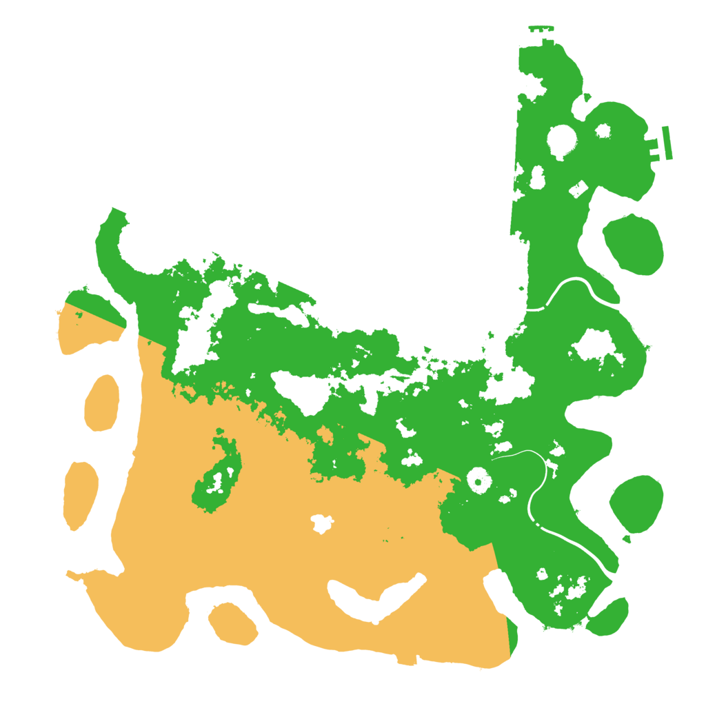 Biome Rust Map: Procedural Map, Size: 4251, Seed: 76182