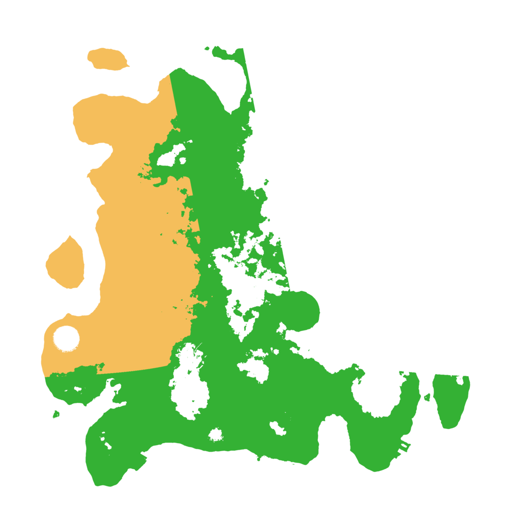 Biome Rust Map: Procedural Map, Size: 3500, Seed: 1104905895
