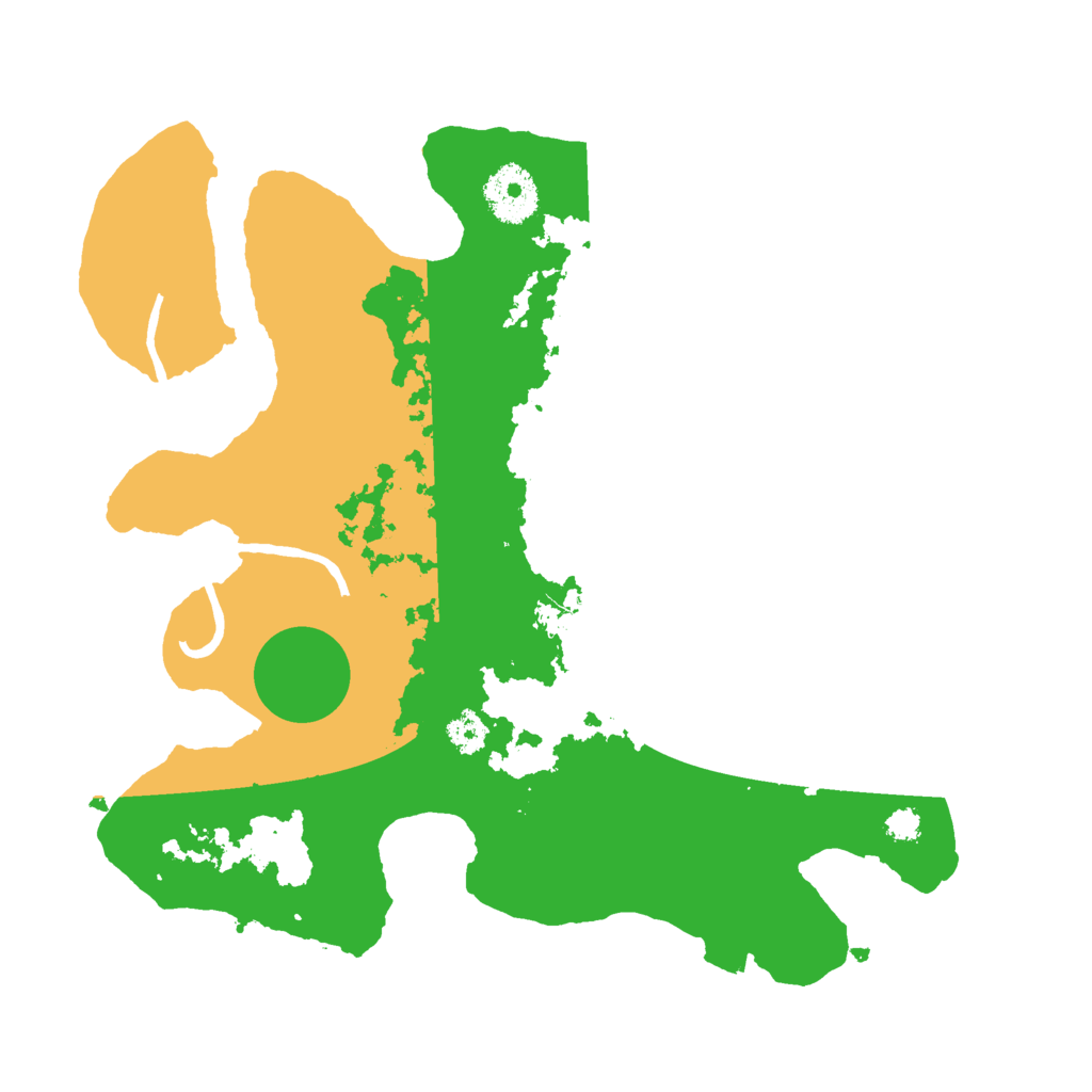 Biome Rust Map: Procedural Map, Size: 3000, Seed: 28983