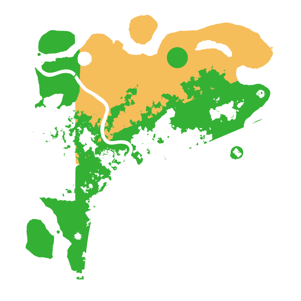 Biome Rust Map: Procedural Map, Size: 3804, Seed: 22258