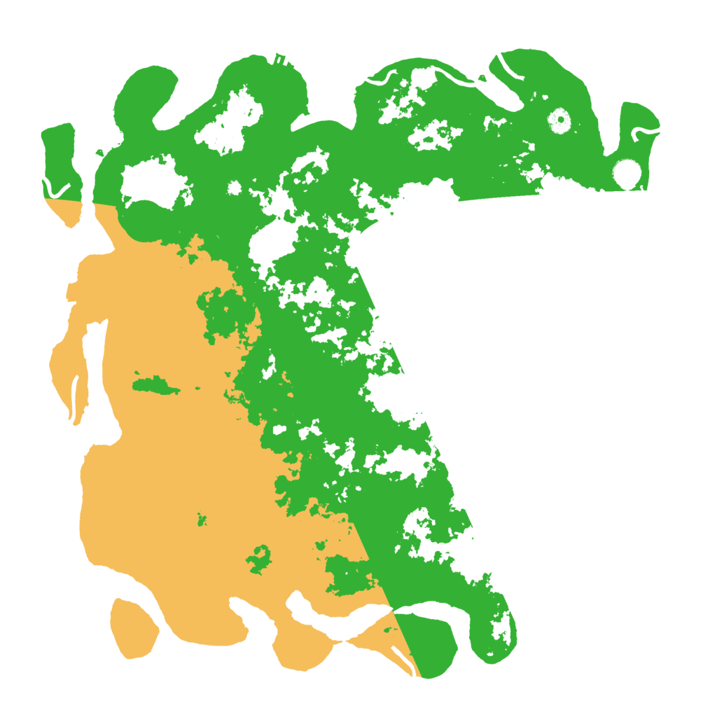 Biome Rust Map: Procedural Map, Size: 4500, Seed: 17364507