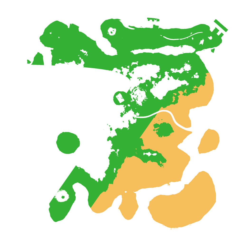 Biome Rust Map: Procedural Map, Size: 3000, Seed: 1408420257