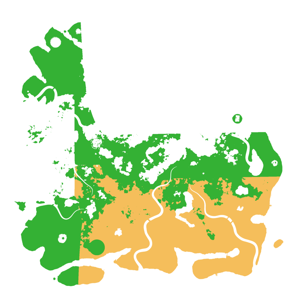 Biome Rust Map: Procedural Map, Size: 5000, Seed: 685977817