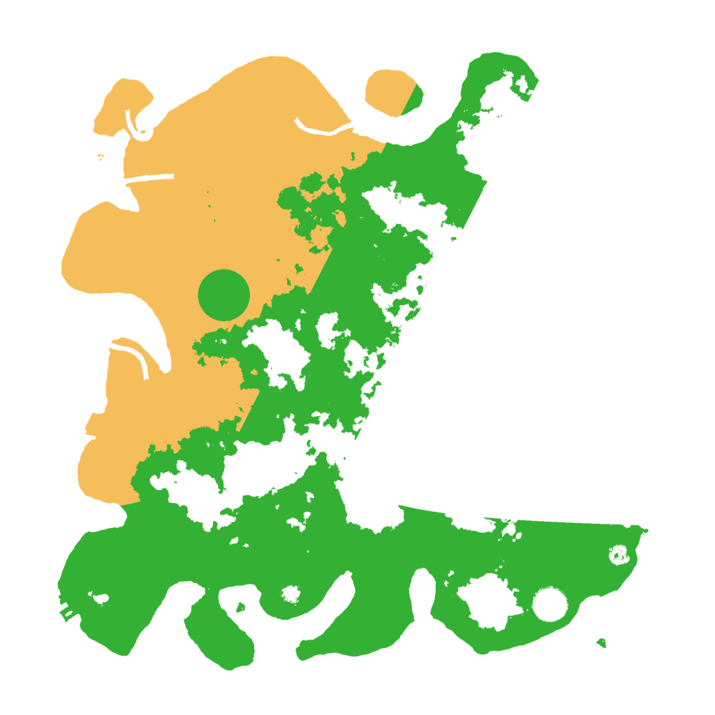 Biome Rust Map: Procedural Map, Size: 3650, Seed: 18429316