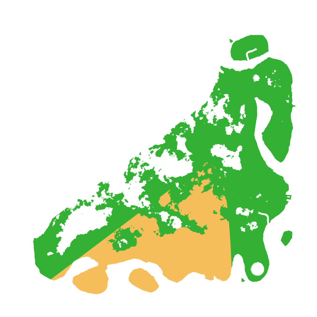 Biome Rust Map: Procedural Map, Size: 4250, Seed: 1880646942