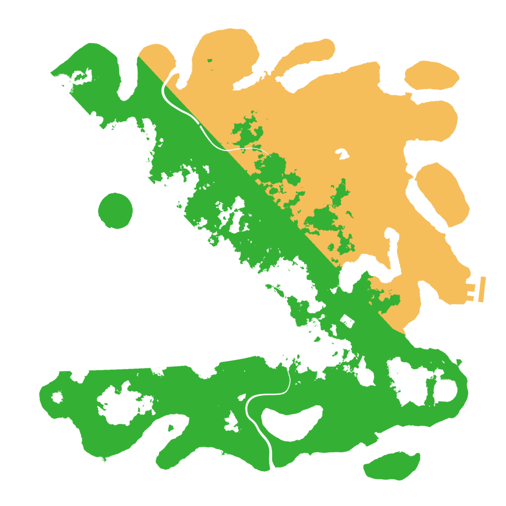 Biome Rust Map: Procedural Map, Size: 4000, Seed: 5926