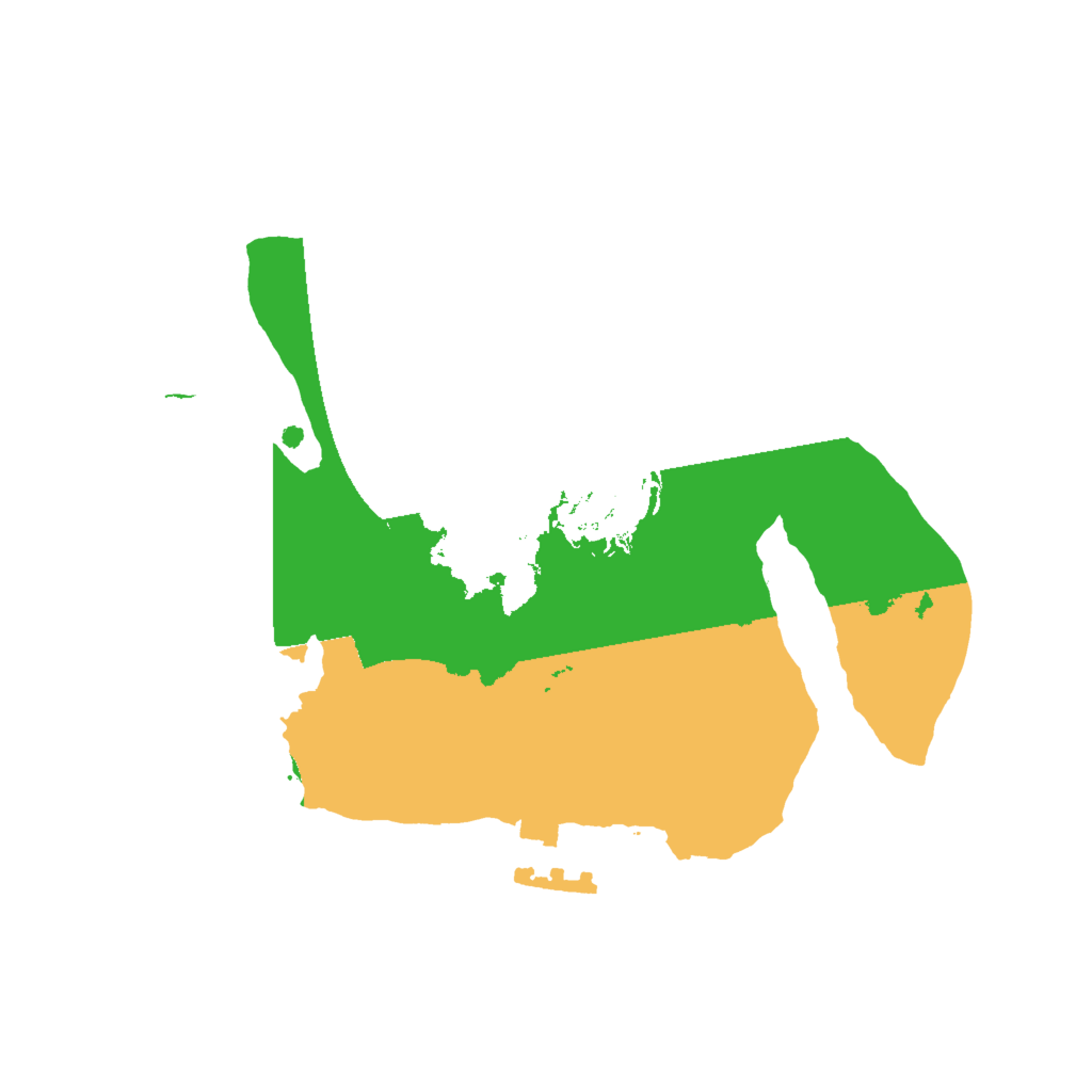 Biome Rust Map: Procedural Map, Size: 2000, Seed: 1125899720