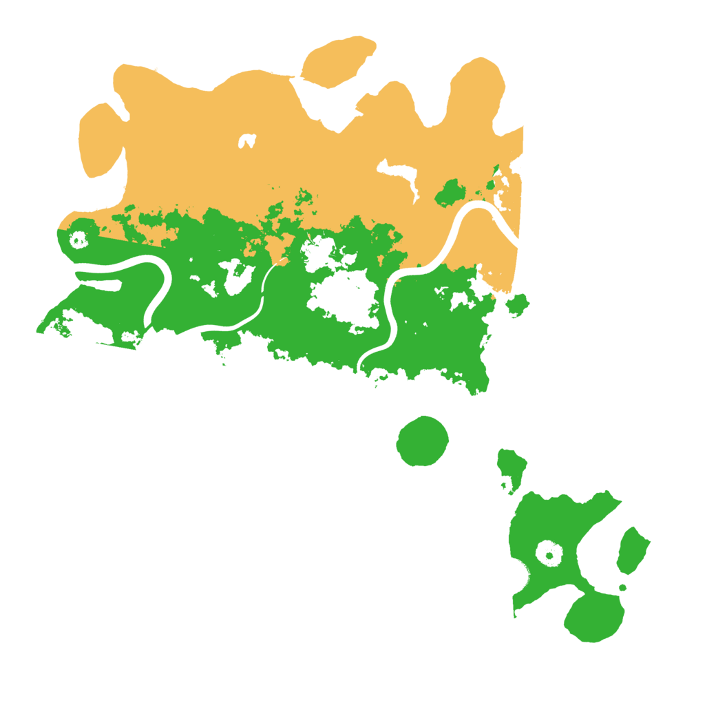 Biome Rust Map: Procedural Map, Size: 4000, Seed: 1661219710