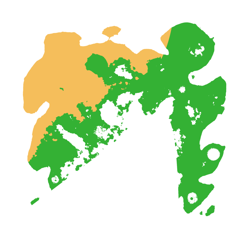 Biome Rust Map: Procedural Map, Size: 3500, Seed: 923915335