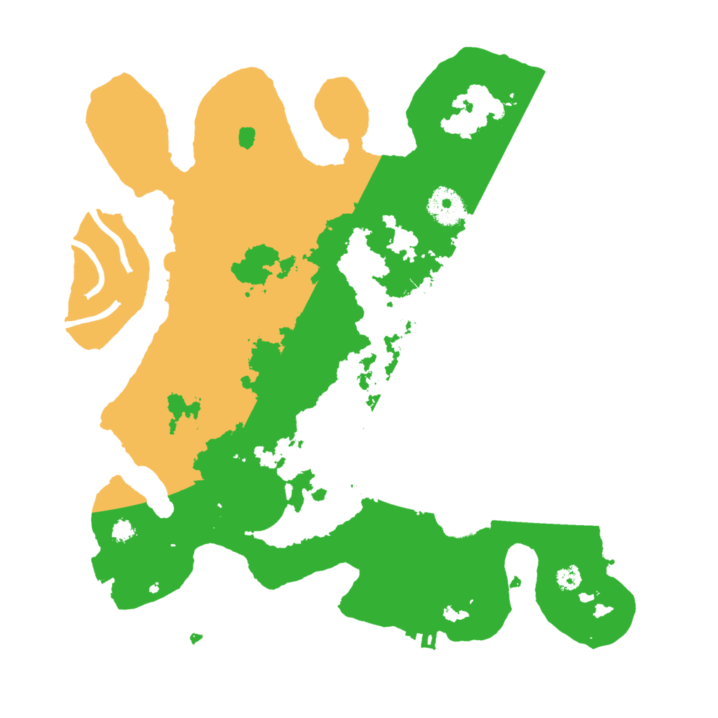 Biome Rust Map: Procedural Map, Size: 3000, Seed: 4061