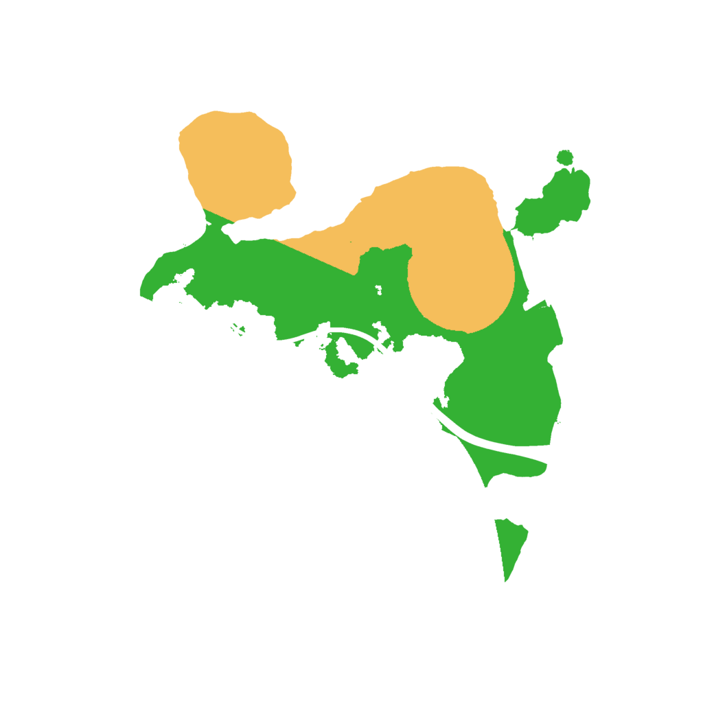 Biome Rust Map: Procedural Map, Size: 1750, Seed: 500