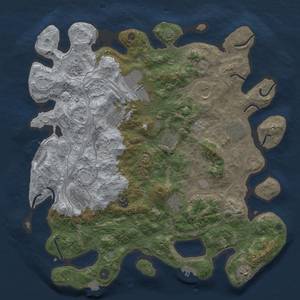 Thumbnail Rust Map: Procedural Map, Size: 4250, Seed: 474551526, 19 Monuments