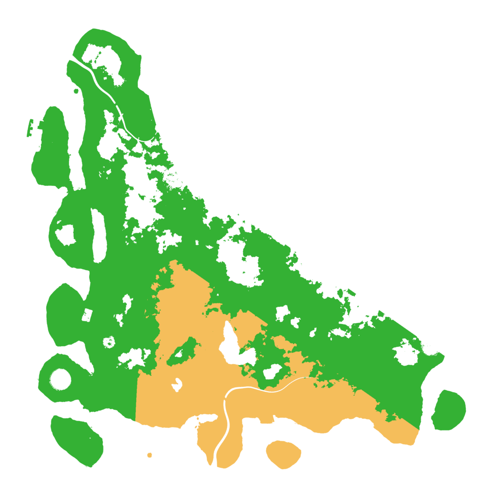 Biome Rust Map: Procedural Map, Size: 4200, Seed: 429420
