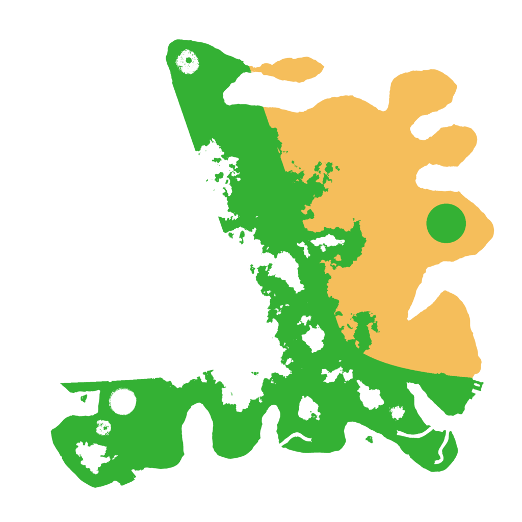 Biome Rust Map: Procedural Map, Size: 3500, Seed: 977195870