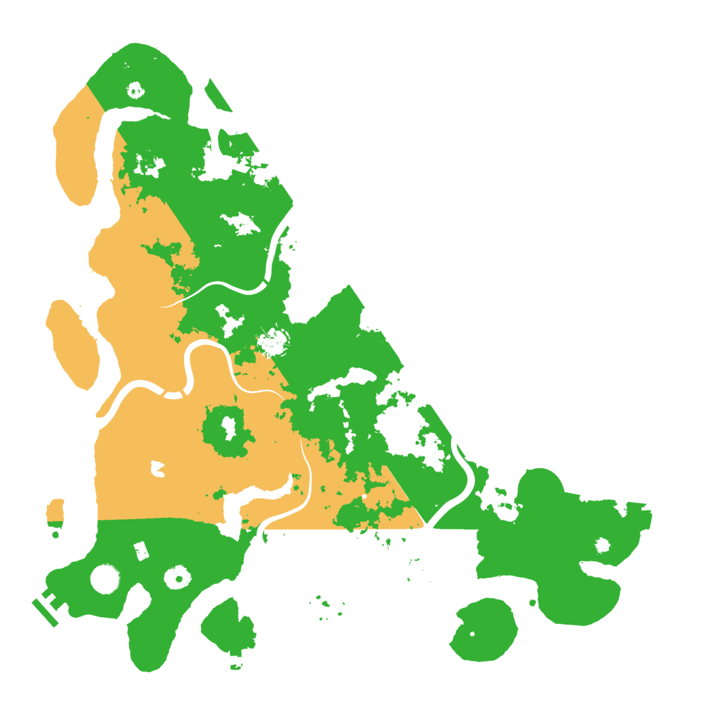 Biome Rust Map: Procedural Map, Size: 4250, Seed: 1244439848