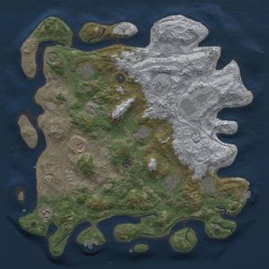 Thumbnail Rust Map: Procedural Map, Size: 4250, Seed: 1244439848, 18 Monuments