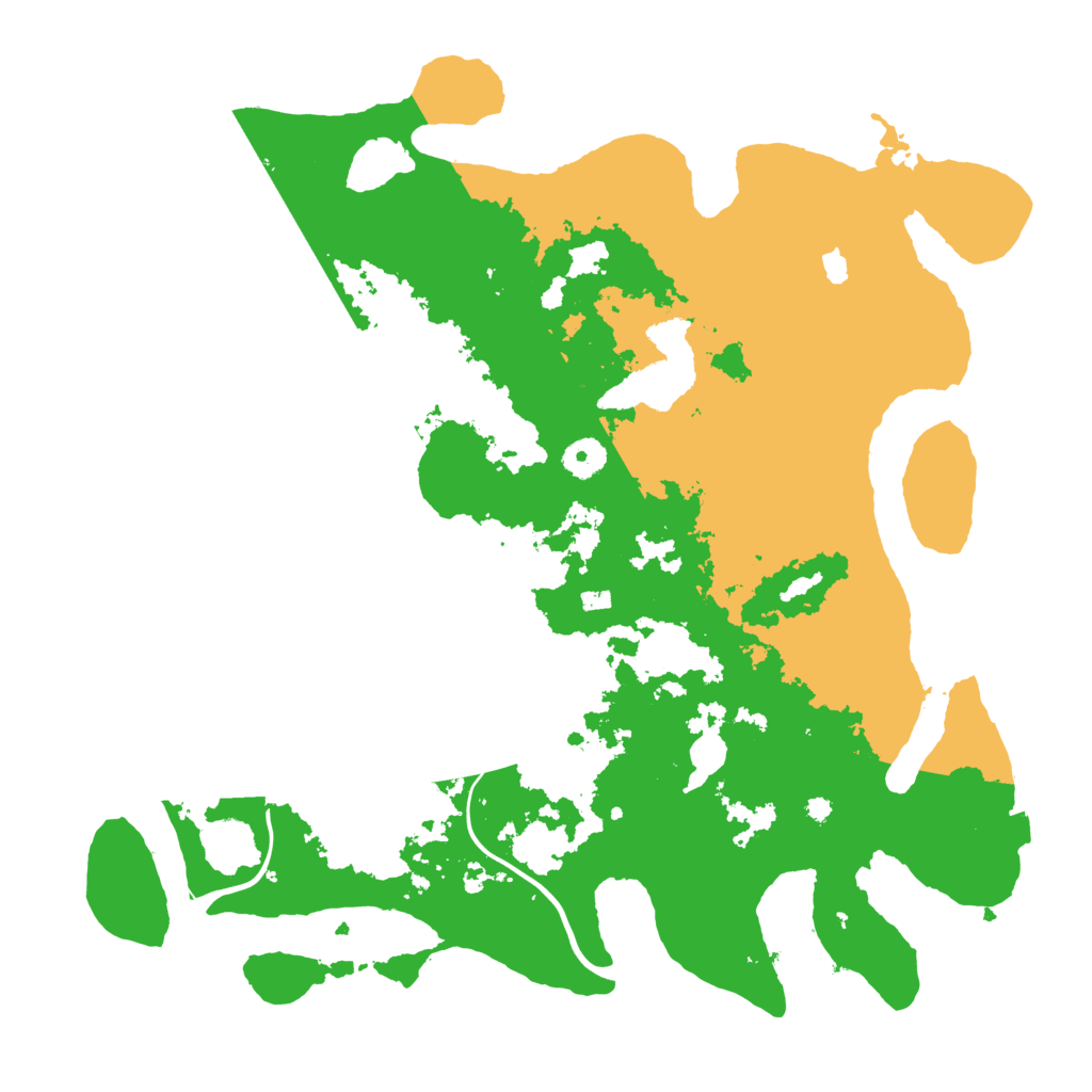Biome Rust Map: Procedural Map, Size: 4000, Seed: 111633061