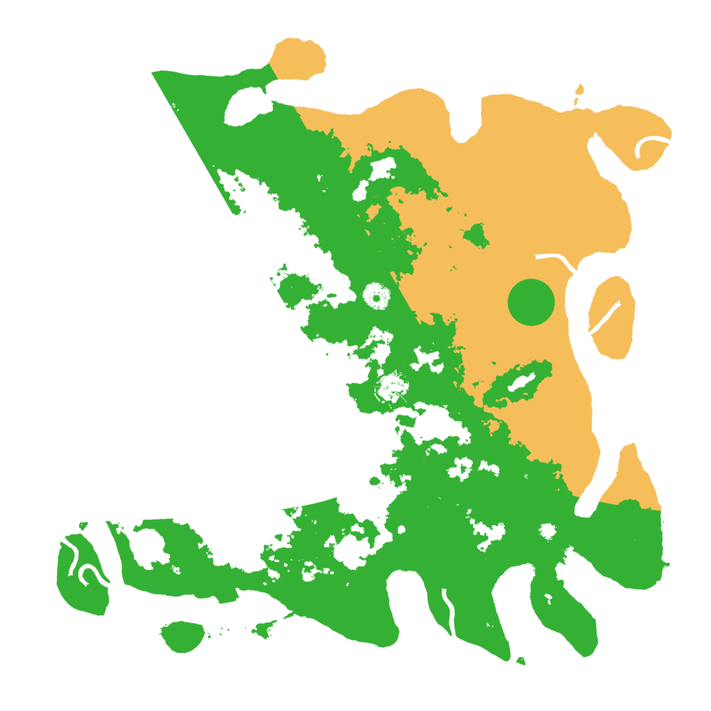 Biome Rust Map: Procedural Map, Size: 4000, Seed: 111633061