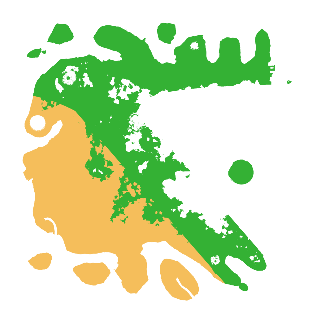 Biome Rust Map: Procedural Map, Size: 3600, Seed: 18894