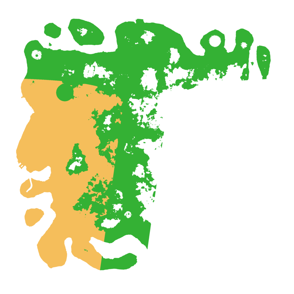 Biome Rust Map: Procedural Map, Size: 4500, Seed: 20520249