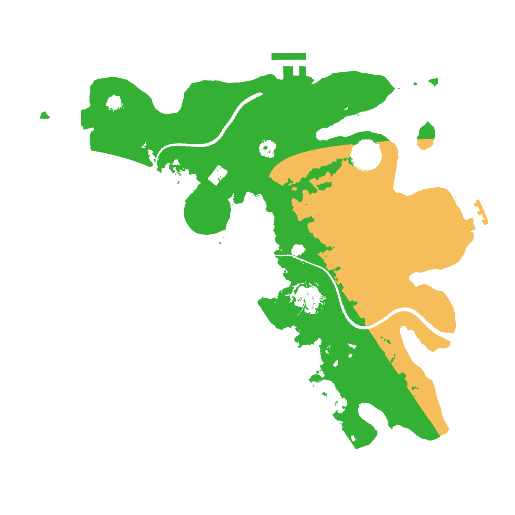 Biome Rust Map: Procedural Map, Size: 3000, Seed: 869214981