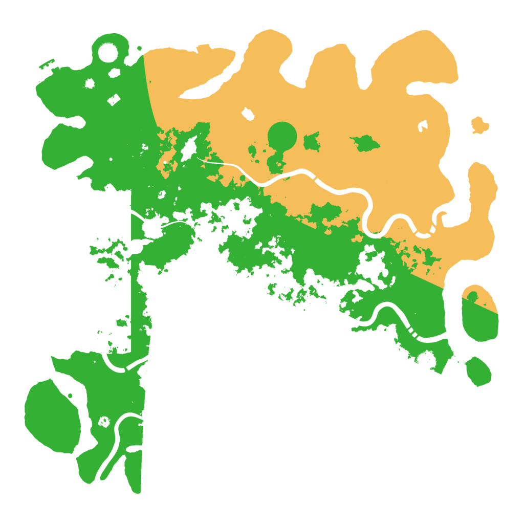 Biome Rust Map: Procedural Map, Size: 4710, Seed: 220011666