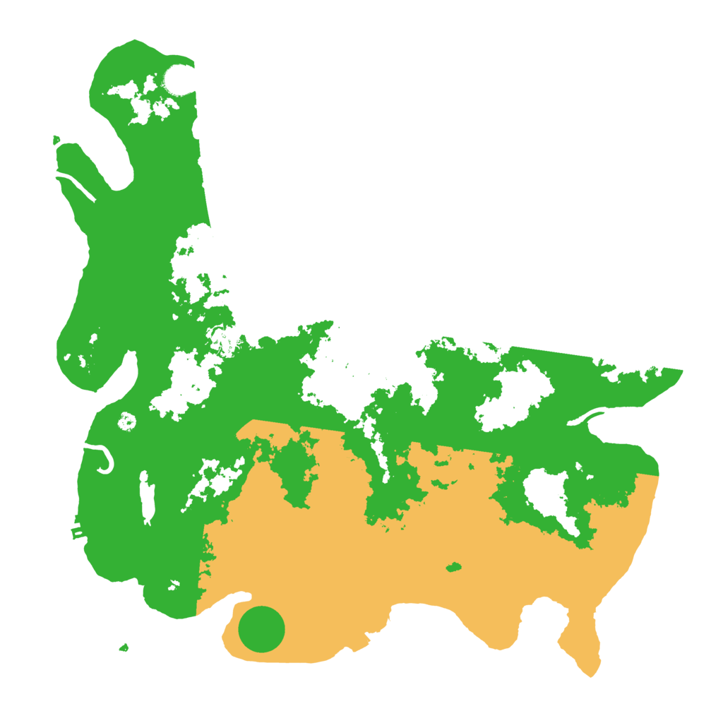 Biome Rust Map: Procedural Map, Size: 4096, Seed: 1548951334